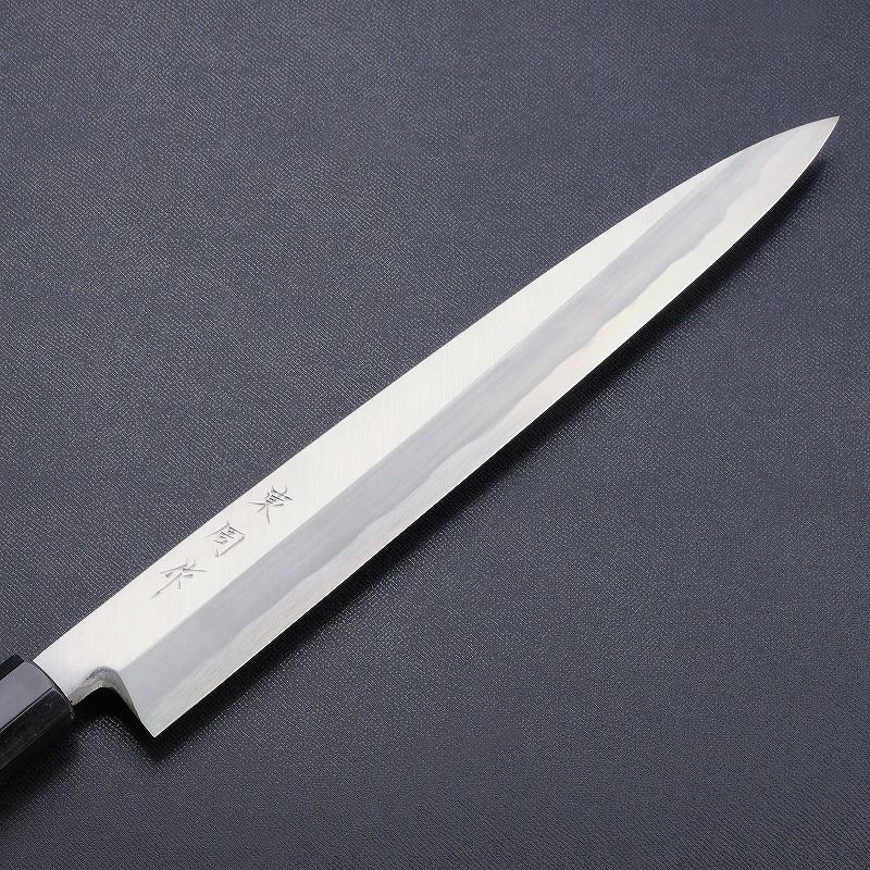 東周作 柳刃包丁 270mm 青紙2号鋼