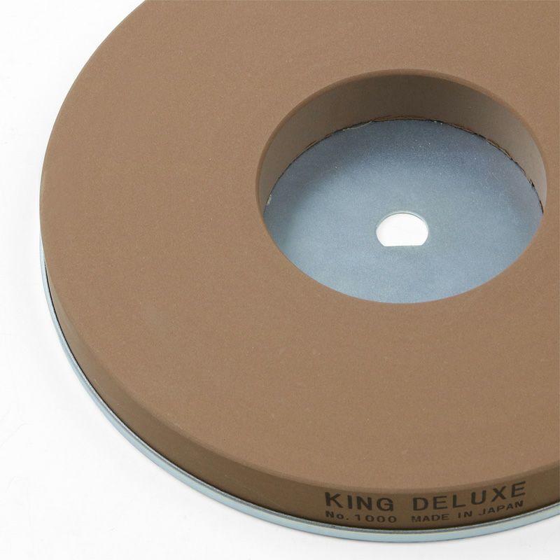 キング 丸砥石 KD#1000 中砥石 表