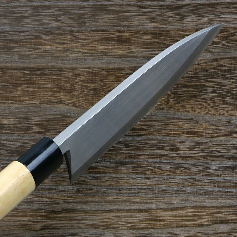 出刃包丁 片刃 180mm 青紙2号 鋼付