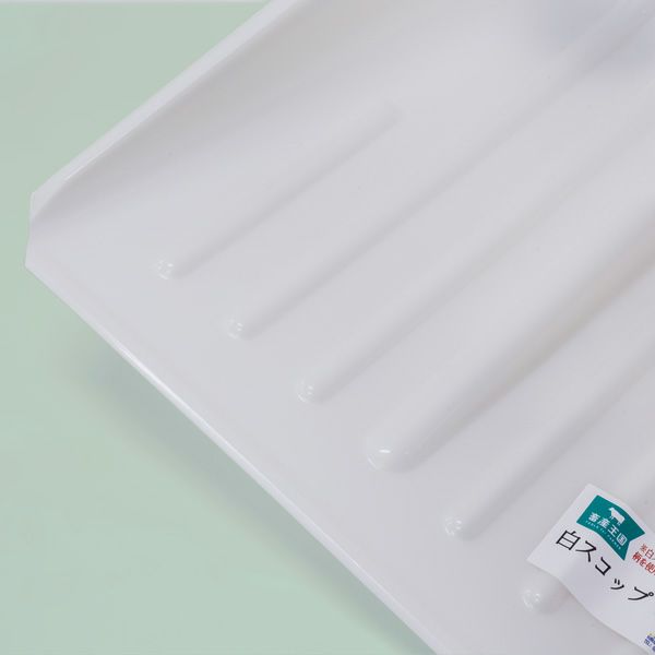 畜産専用 プラスチック 白スコップ 大 交換用 頭のみ(皿部) 軽量タイプ