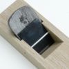 小鉋 鐵の心 青紙スーパー 42mm ヒナ型 白樫 7寸台 錬鉄