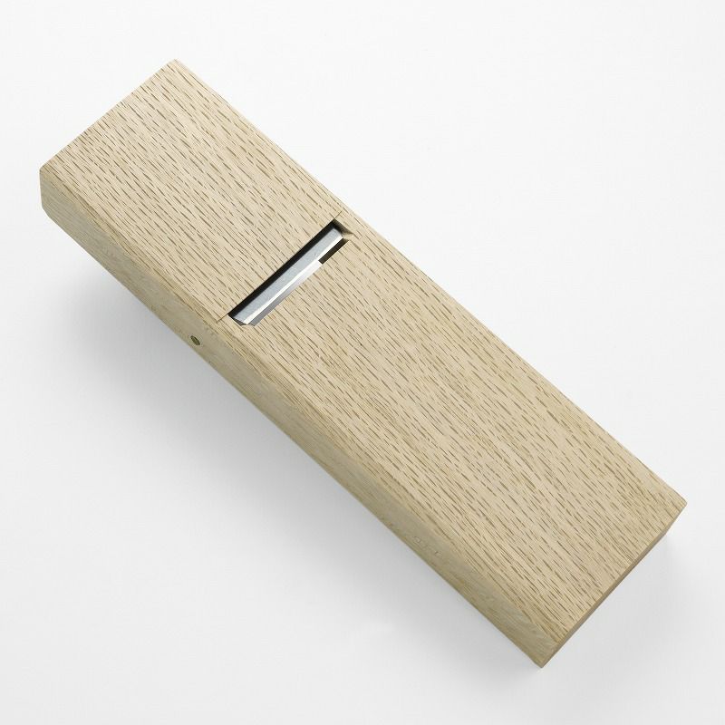 翠華 小鉋 55mm 特別刃物鋼 錬鉄 白樫8寸台 二枚鉋