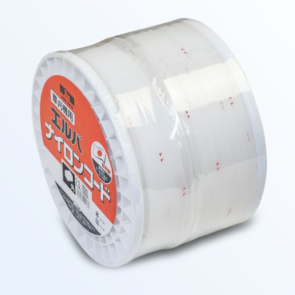 刈払機用 ナイロンコード 四角型 ストレート 2.3mm 500Mボビン巻