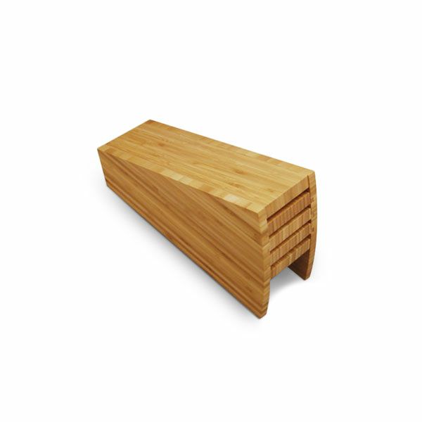 竹製 ナイフスタンド300mm ライト