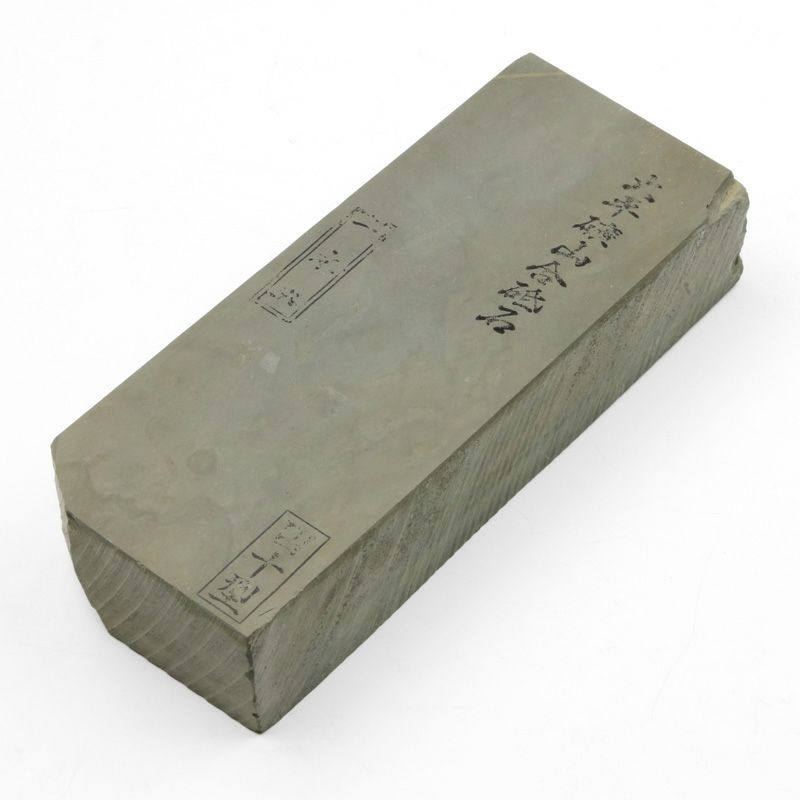 京都天然砥石 正本山合砥 大平 40型 一本撰 全体