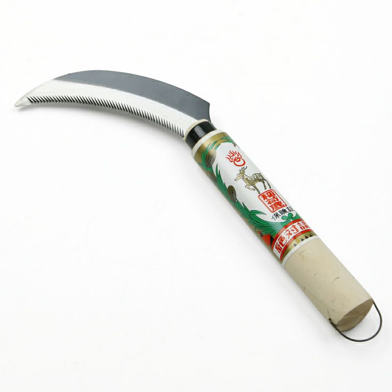 稲荷鹿 縄切鎌 90mm 全体