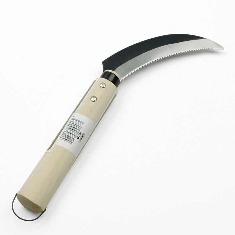 稲荷鹿 縄切鎌 90mm 裏