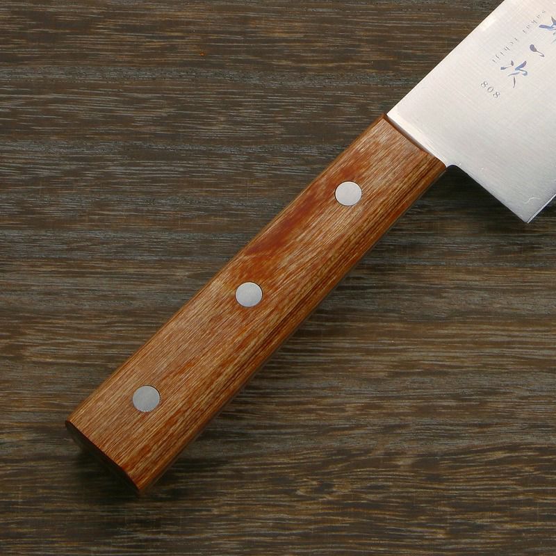 堺一次 三徳包丁 両刃 180mm