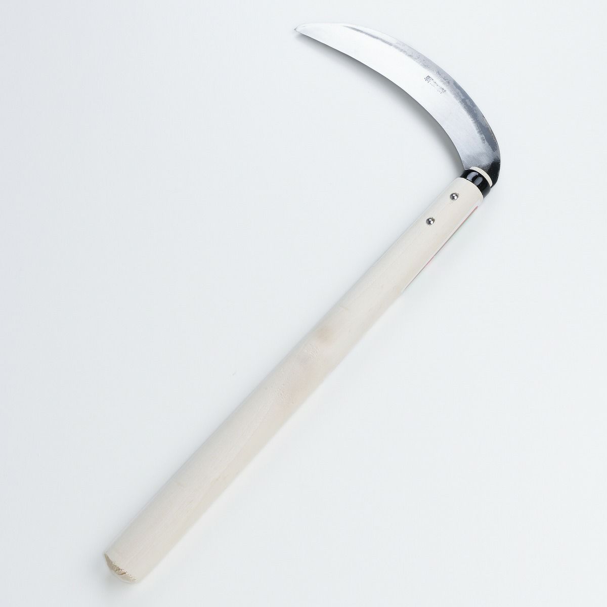 すみれ丸 薄鎌 片刃 180mm 鋼付き 丸柄 左利き用