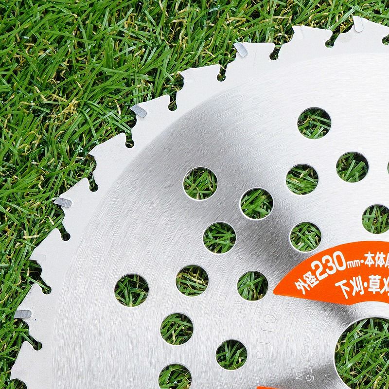 刈払機用 チップソー ホワイトシャーク 230mm×36P