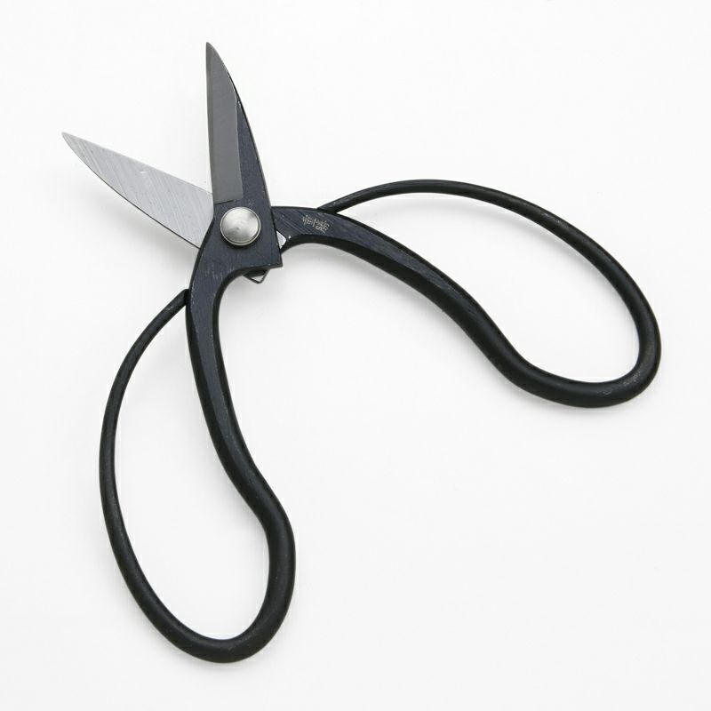 重勝 大久保鋏 180mm 青紙鋼 左利き用 一般家庭向け 開き