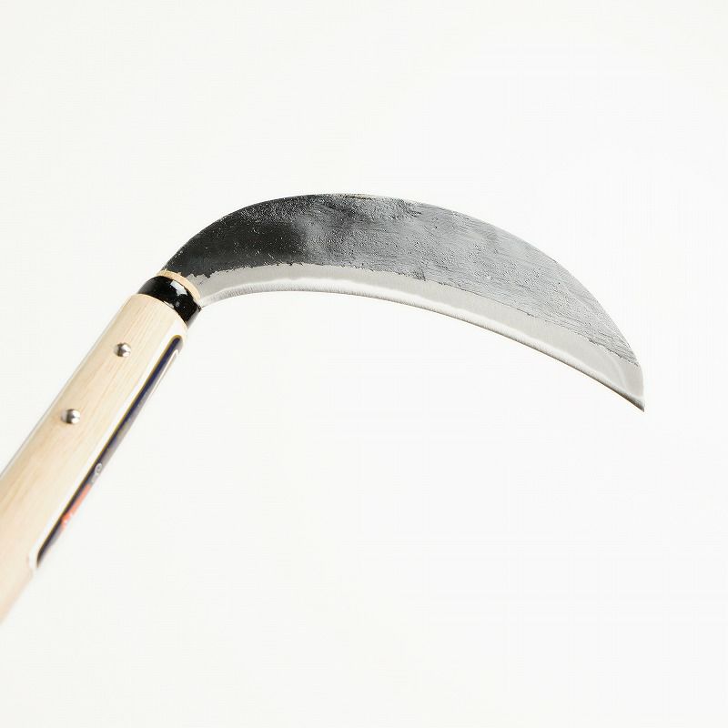 雄鹿 薄鎌 両刃 150mm 青紙鋼 土佐打ち刃物 極上品