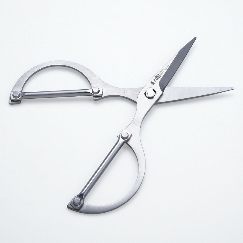 善六オールステンレス キッチンハサミ