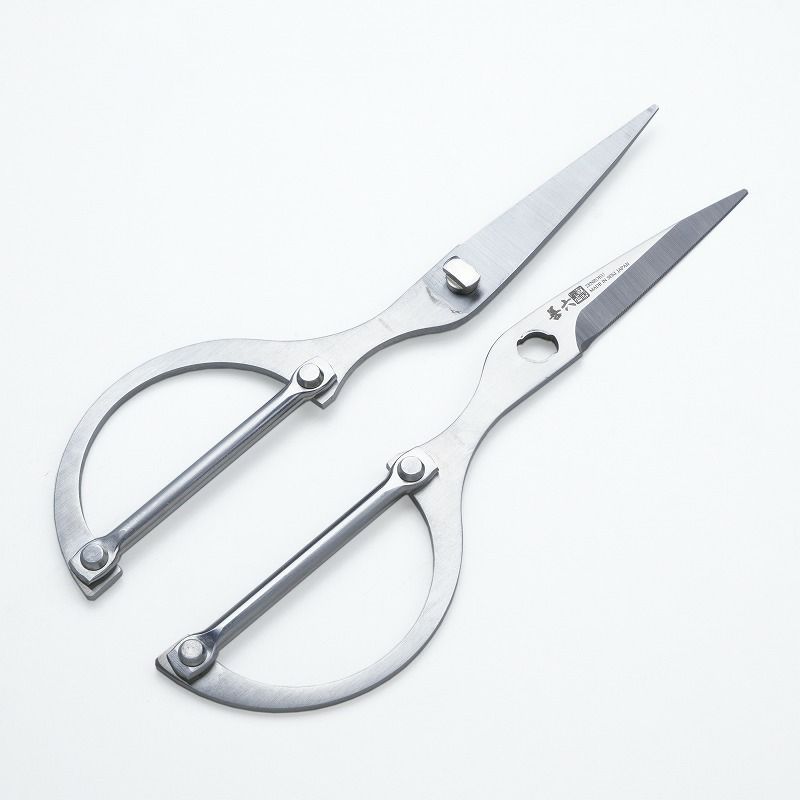 善六オールステンレス キッチンハサミ