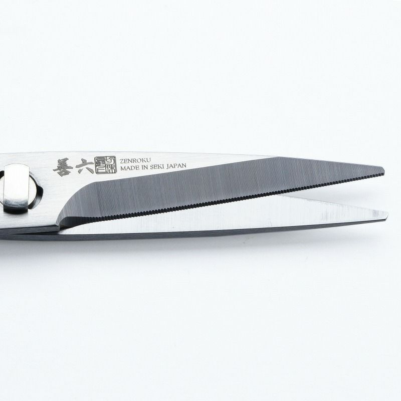 善六オールステンレス キッチンハサミ