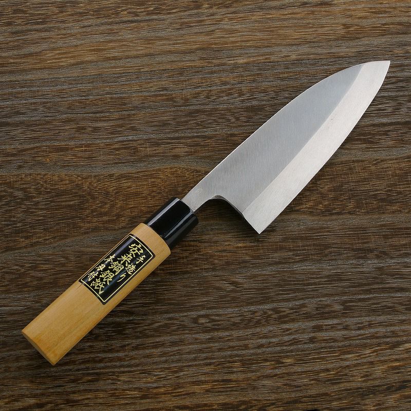 出刃包丁 片刃 165mm 銀三ステンレス家庭用 銀三ステンレス 和包丁