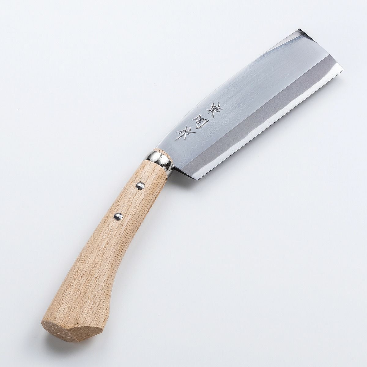 東周作 極上 腰鉈 片刃165mm 並幅 青紙鋼 鞘付き 本職向け