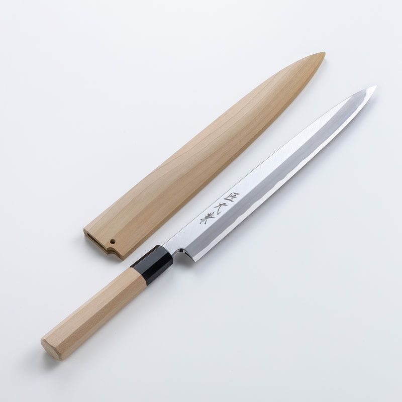 限定1品 6164 しょぼかっ 柳刃包丁 尺一 V金10号 刺身包丁