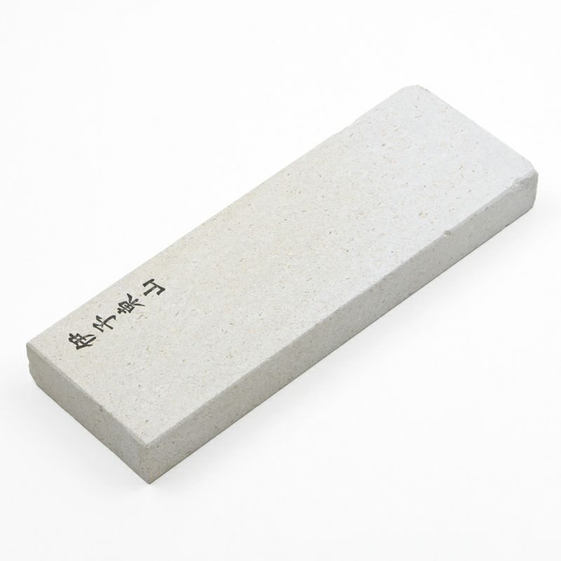 愛媛天然砥石 伊予東山2 中仕上げ用砥石 全体逆さ