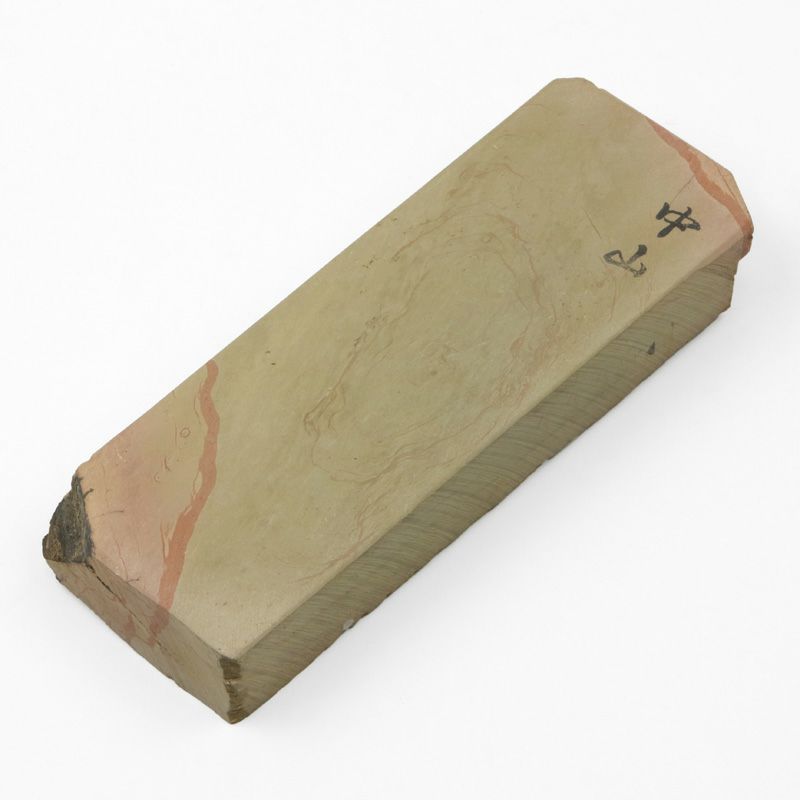 京都天然砥石 中山 赤ピン3 仕上げ砥石 全体