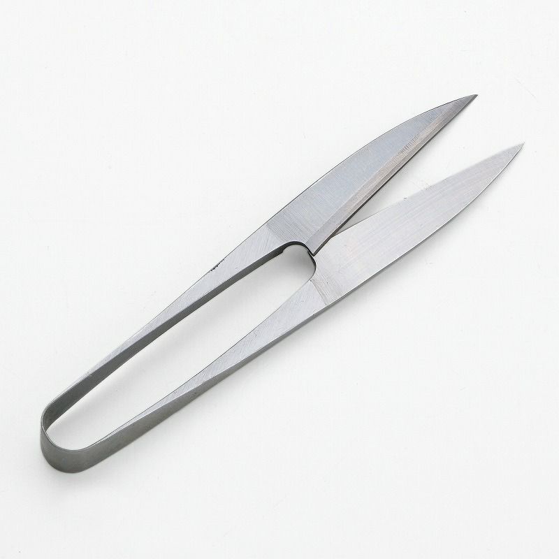 水月 握り鋏 105mm 反り刃 手打ち鍛造品