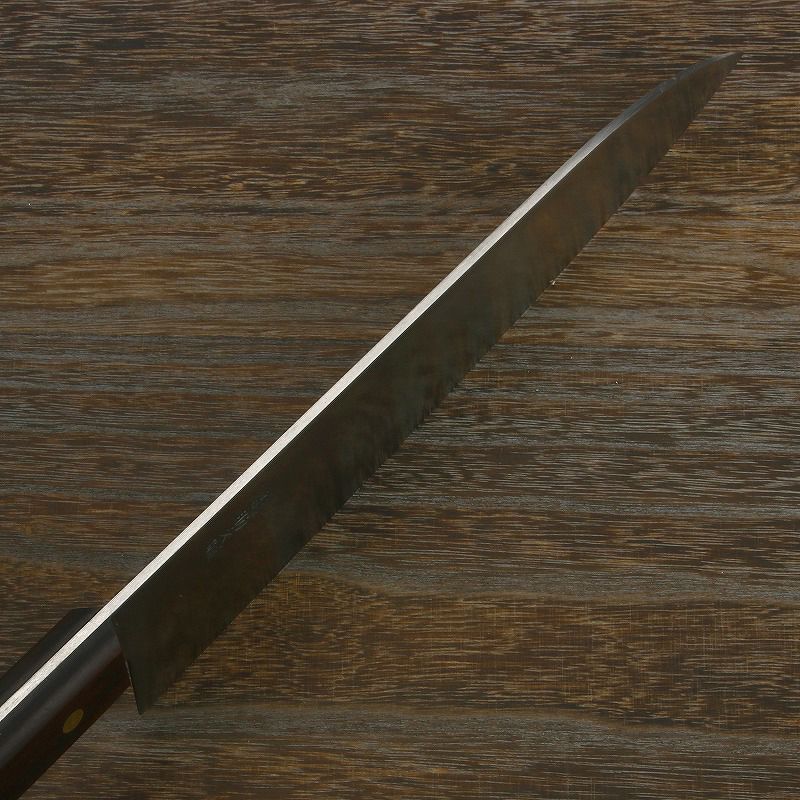 源 助久 牛刀 270mm 巾広 SK鋼 ローズ柄