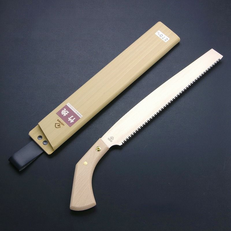 ヒシカ印 替刃式 竹挽鋸 270mm  生竹伐採用 鞘付き
