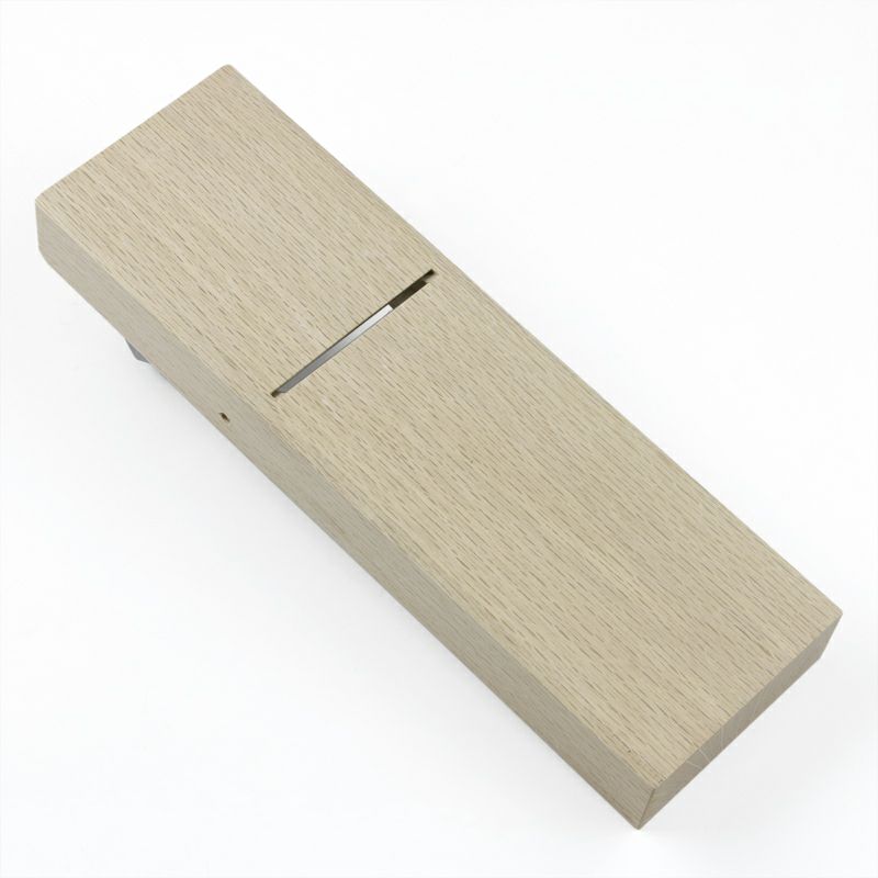 も作 大鉋 二寸 白樫尺台 二枚鉋 裏