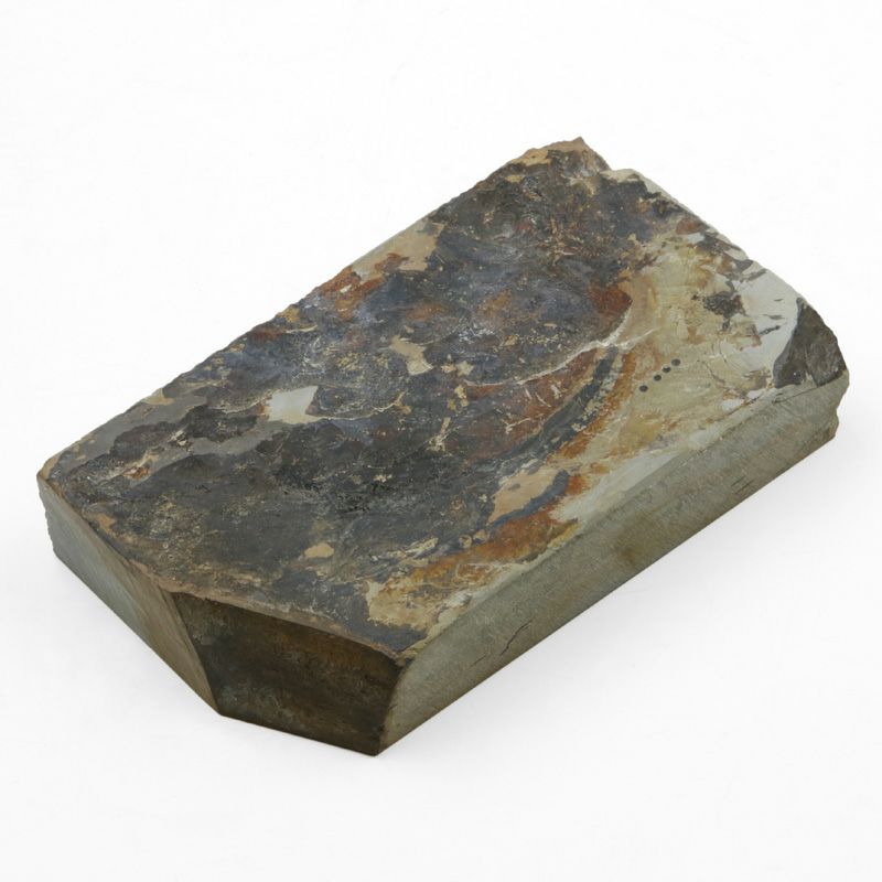 京都 天然砥石 鳴滝 水浅黄1 仕上げ砥石 裏