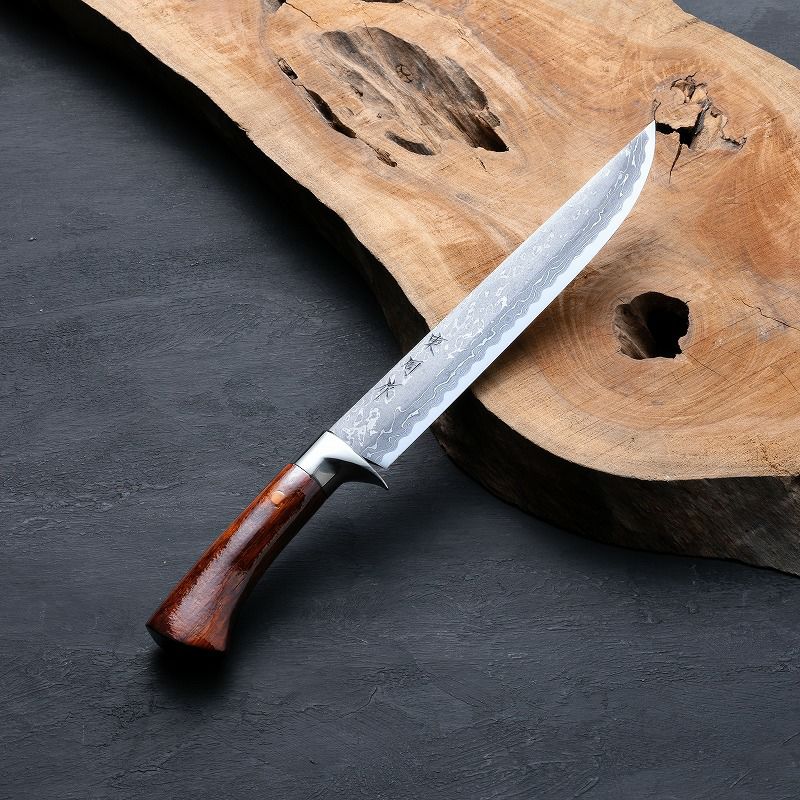 東周作 狩猟用 剣鉈 波刃 7寸