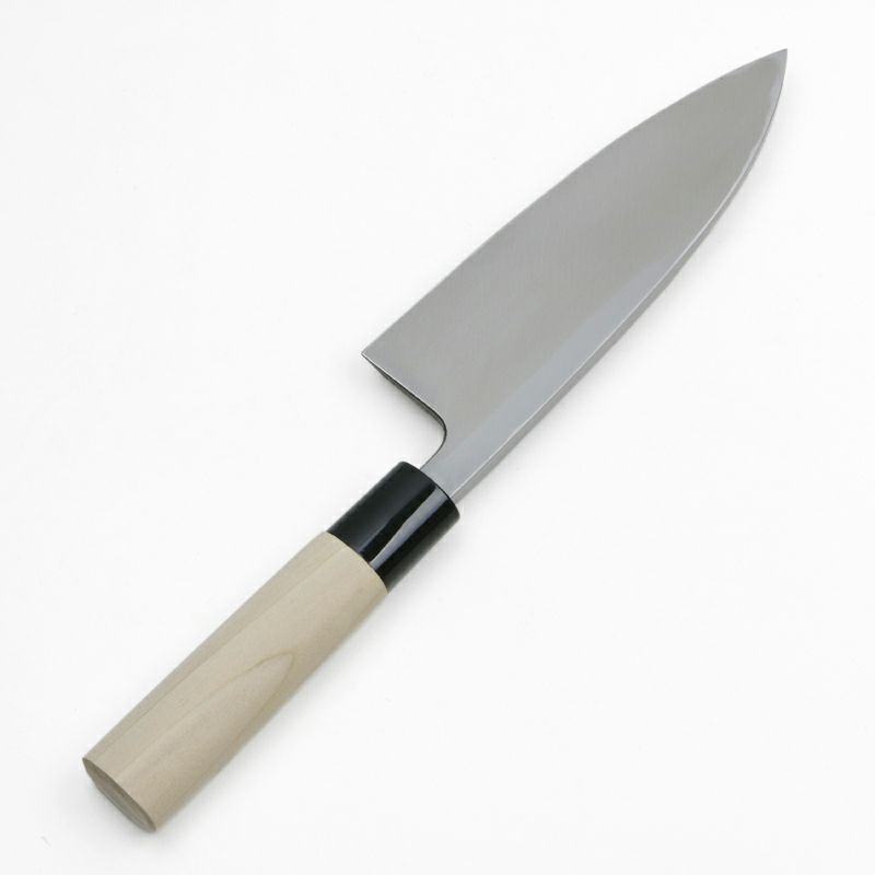 堺秀三郎 出刃包丁 片刃 150mm 霞研ぎ 裏