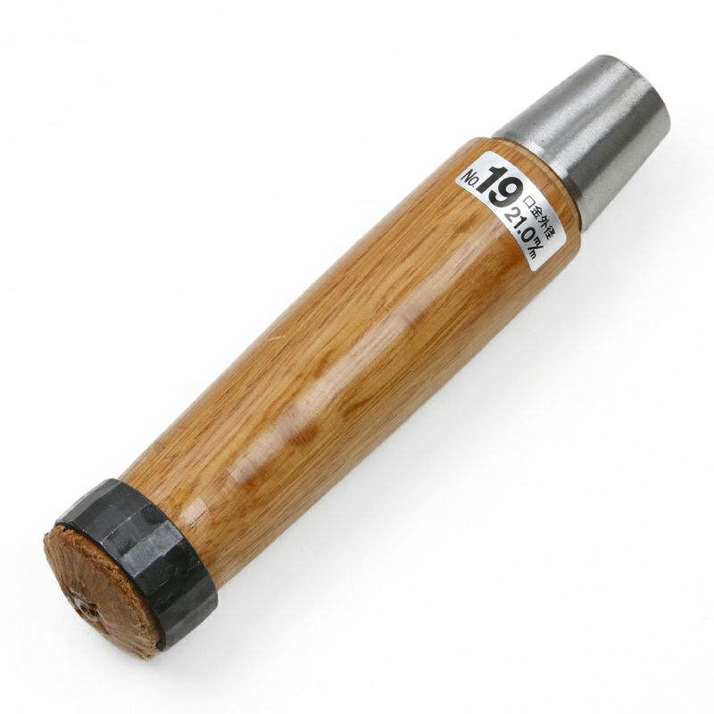 スーパーハンドル  No.19 叩き鑿 交換用 木柄 口金外径21.0mm