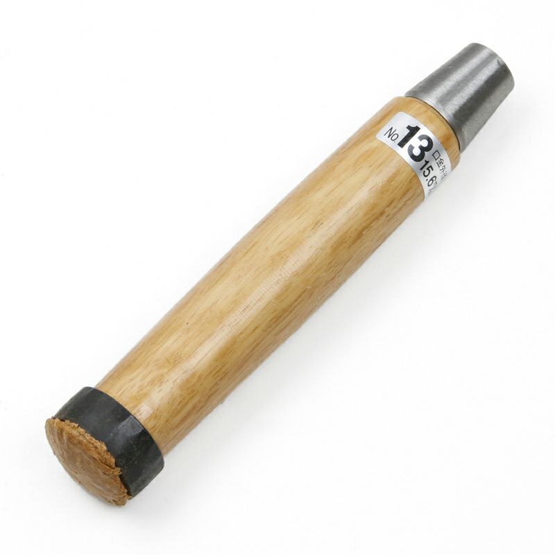スーパーハンドル  No.13 叩き鑿 交換用 木柄 口金外径15.6mm