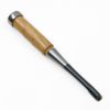 細工鑿 丸スクイ型 9mm 白紙2号 赤樫柄 一般向け 裏