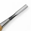細工鑿 丸型 9mm 白紙2号 赤樫柄 一般向け 切先裏