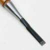細工鑿 平型 9mm 白紙2号 赤樫柄 一般向け 切先
