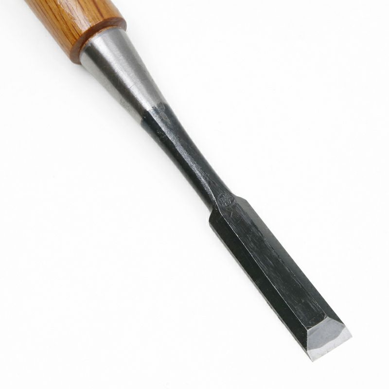 追入鑿 15mm 特殊刃物鋼 樫柄 一般向け上級品 切先