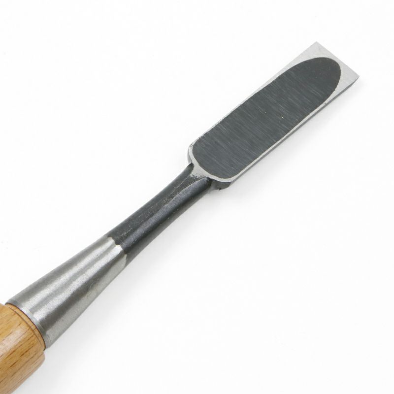 追入鑿 18mm 特殊刃物鋼 樫柄 一般向け上級品 切先裏