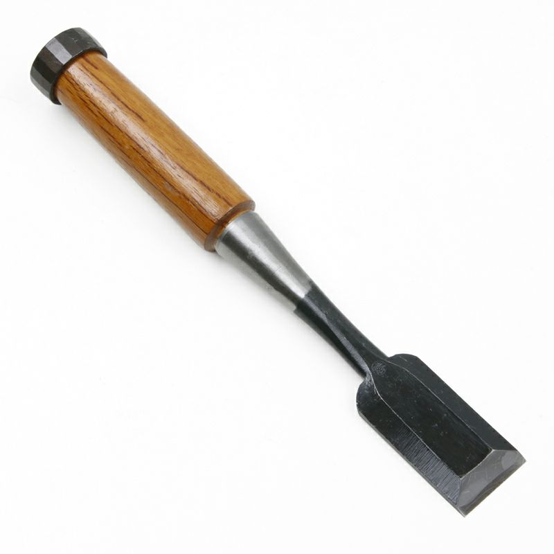 追入鑿 30mm 特殊刃物鋼 樫柄 一般向け上級品 裏