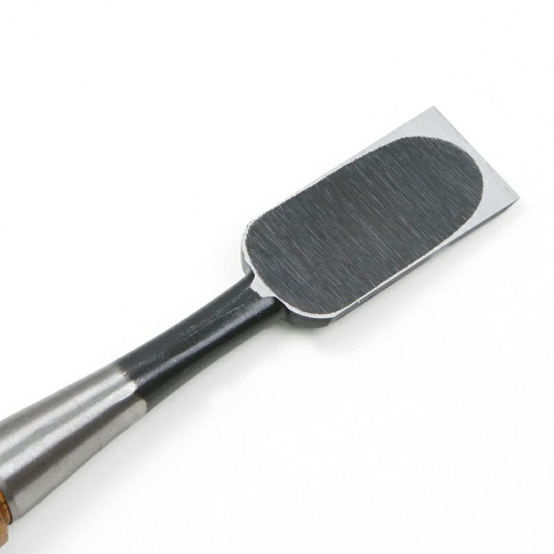 追入鑿 30mm 特殊刃物鋼 樫柄 一般向け上級品 切先裏
