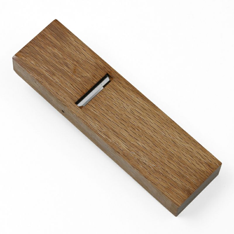 心技 小鉋 42mm ハイス鋼 SKH51 極軟鉄 本赤樫7寸台 ヒナ型 二枚鉋 裏出し不要 限定品 裏