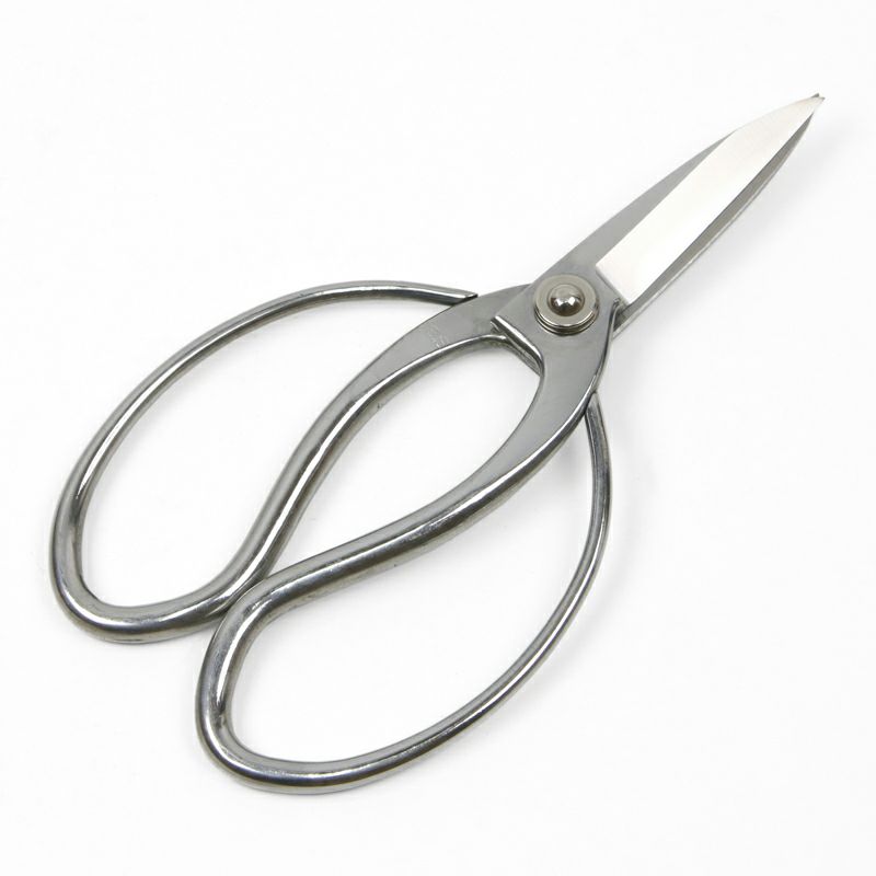 植木鋏 大久保型 195mm 刃長 ステンレス製 カシメ止め 一般向け 全体
