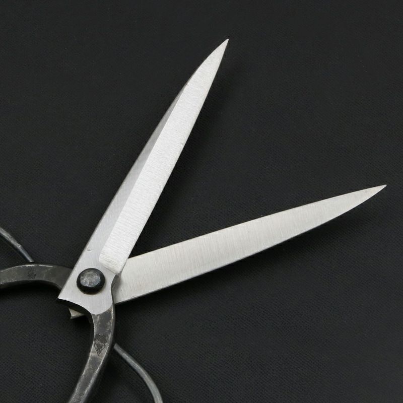 宗寛 植木鋏 大久保型 5寸刃 カシメ止め 手打ち鍛造品 刃開き