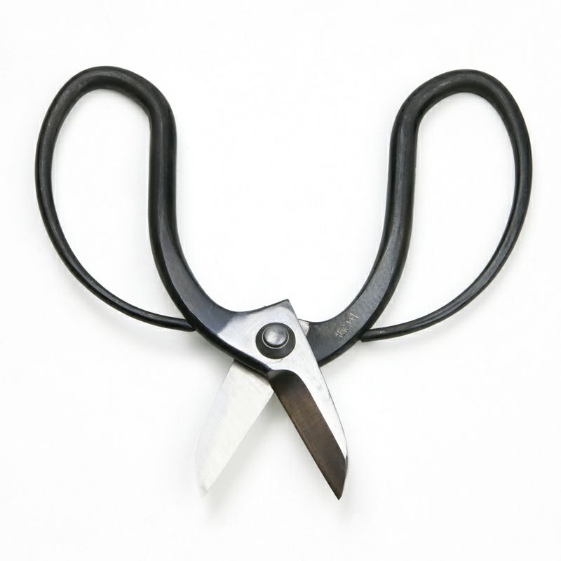 菊王 華道鋏 古流鋏 165mm 開き逆さ