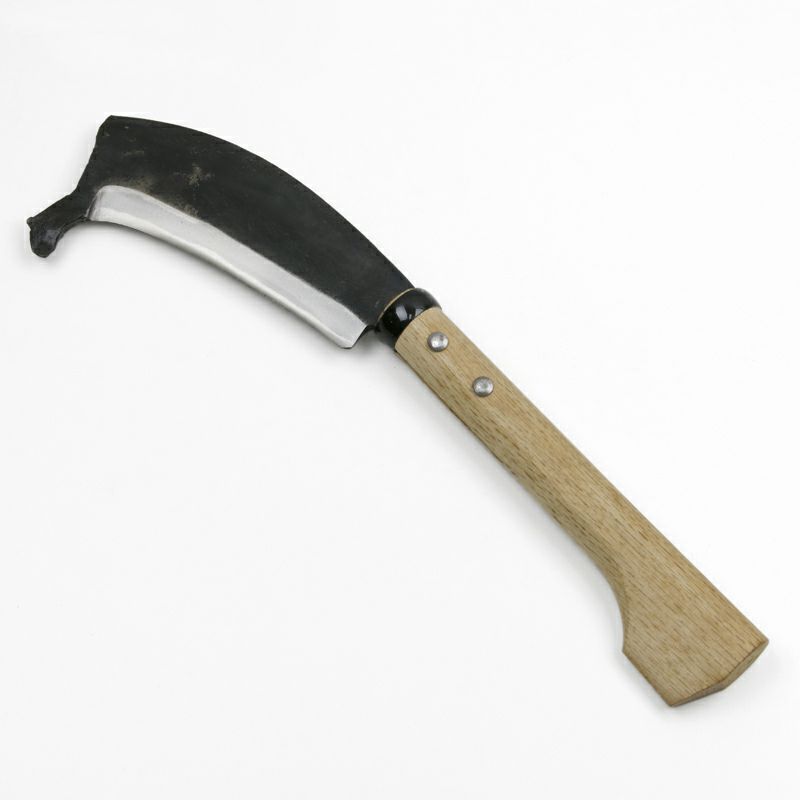 とび付き越前鉈 100匁 片刃 左利き用 規格外品 全体