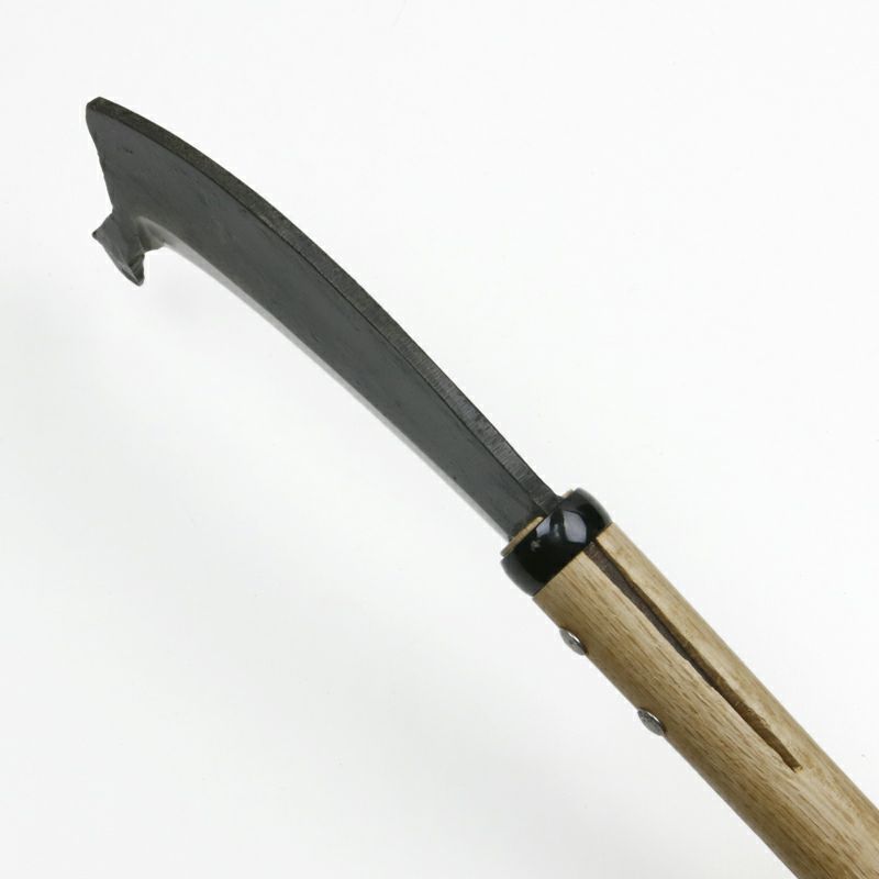 とび付き越前鉈 100匁 片刃 左利き用 規格外品 峰