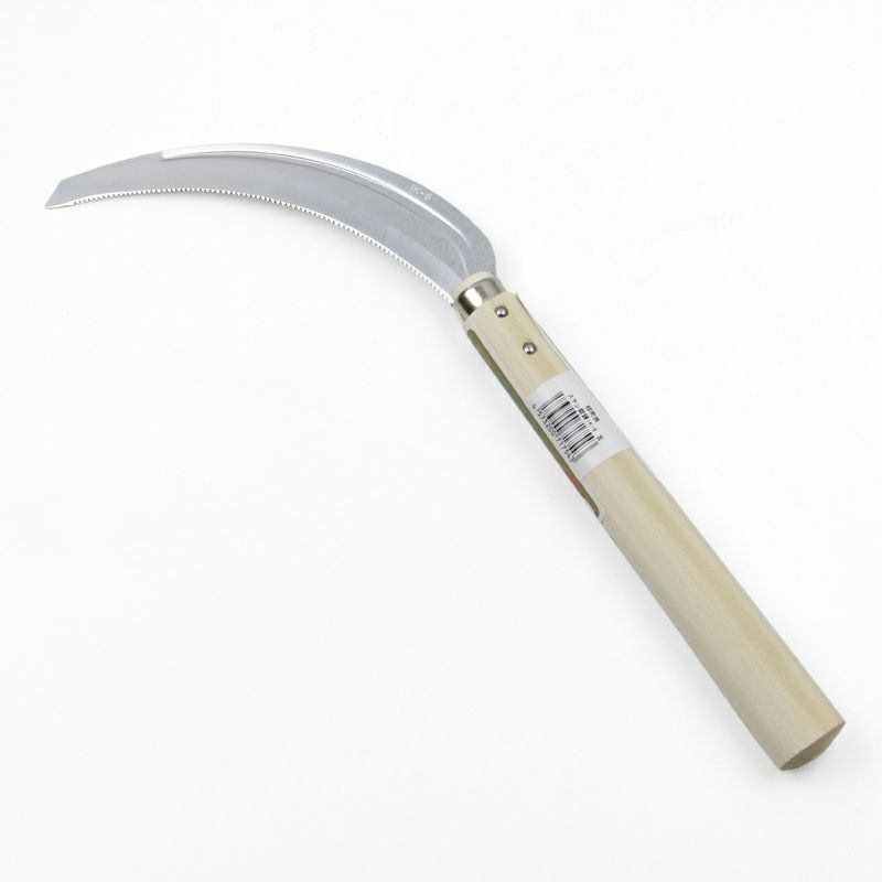 稲荷鹿 鋸鎌 ステンレス1K-6 左利き用 裏