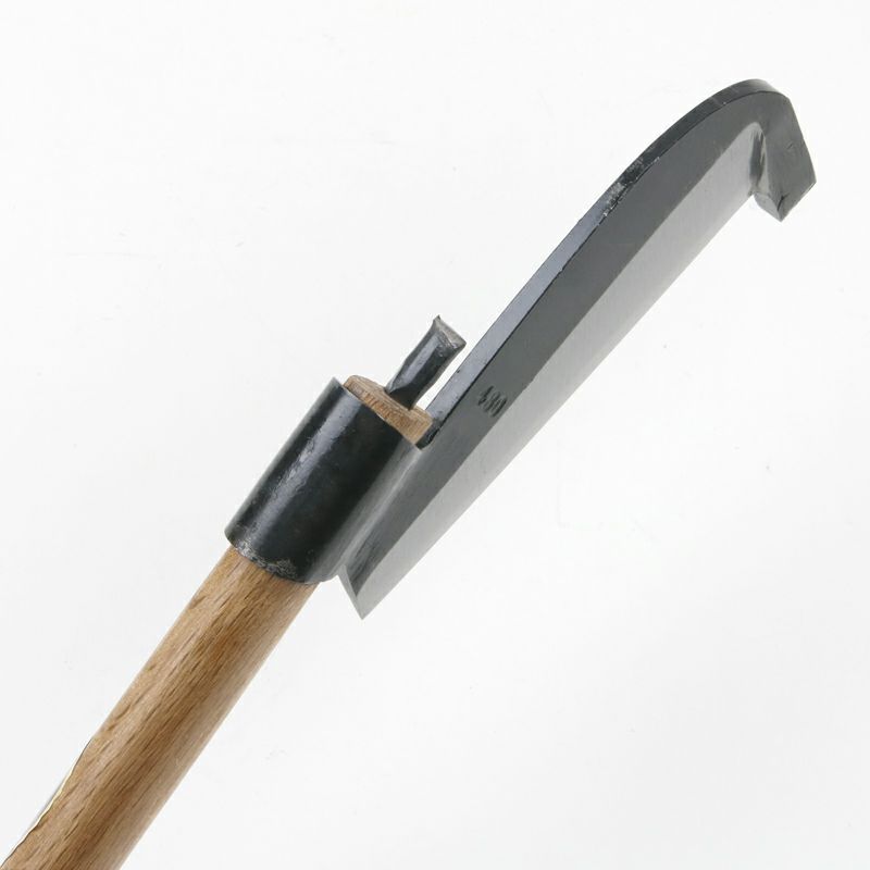 小野利 丸ヒツ鉈 480g 白紙鋼 ケース付き 峰