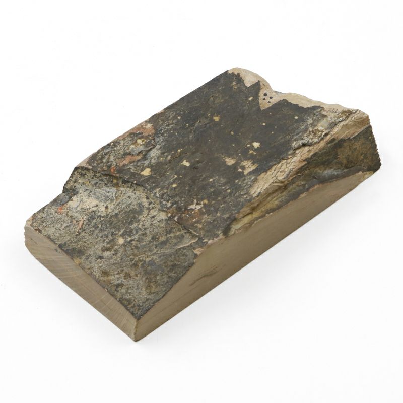 京都 天然砥石 中山 赤ピン17 仕上げ砥石 裏