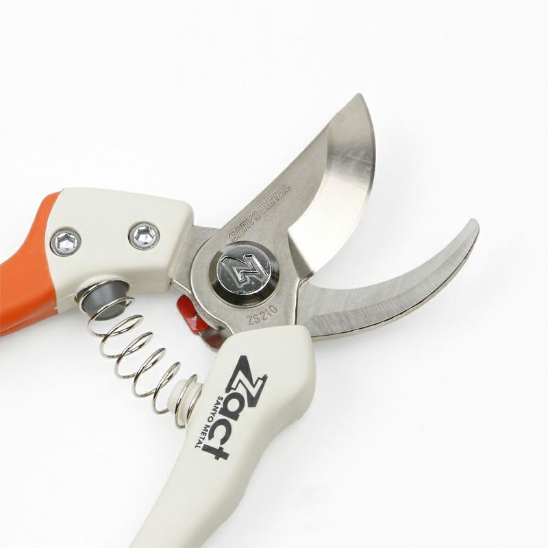 剪定鋏セット ザクト 替刃式剪定鋏 210mm ZS-210 ＆ 小町タフケース 刃先
